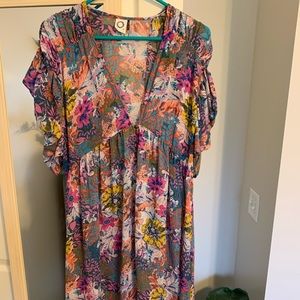 Anthropologie Akemi+Kin Valencia Dress